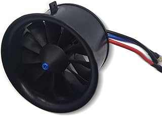 DD 64mm EDF 11 Blades Ducted Fan with 3500KV RC Brushless Motor Balance Tested for 4S RC Jet Airplane