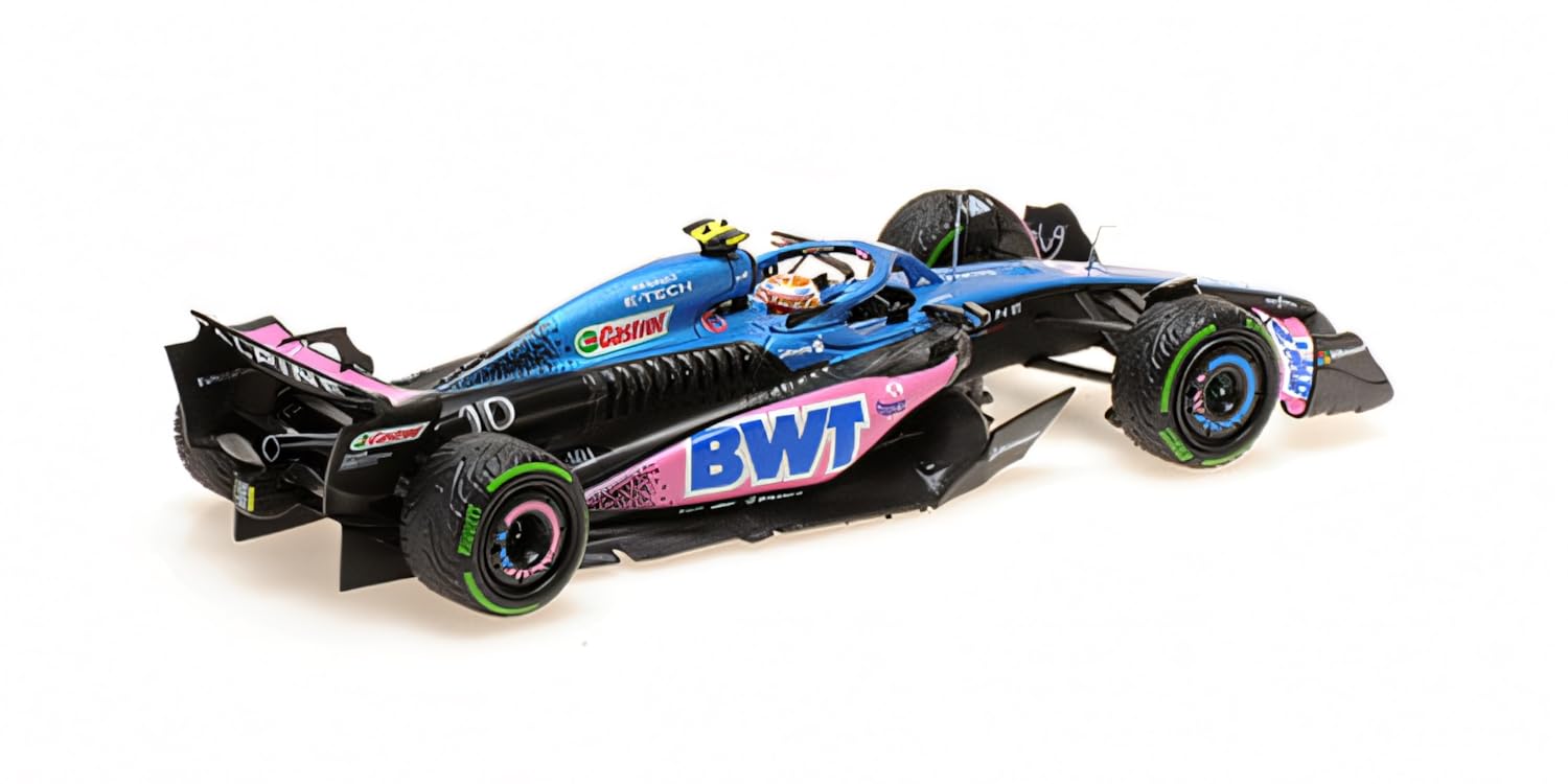 Minichamps 417230710 - BWT Alpine F1 Team A523 Pierre Gasly Monaco GP 2023 - Skala 1/43 - miniaturowy samochód kolekcjonerski
