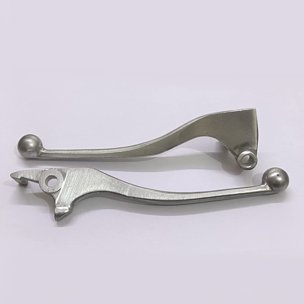 Amazon.com: Clutch & Disk Brake Lever KIT Buffed for Royal Enfield 