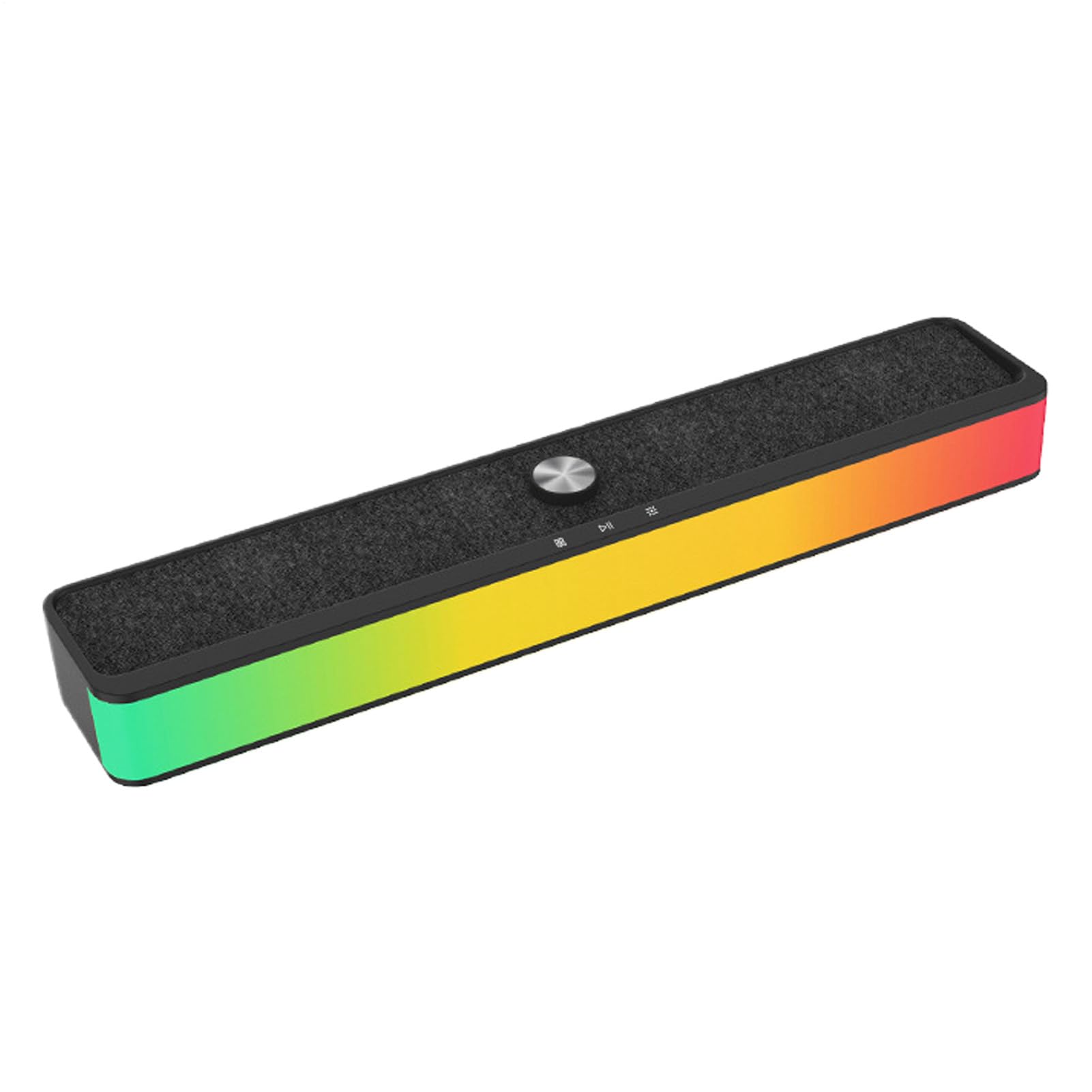 Altoparlanti RGB Per PC Soundbar RGB Per Computer E Videogiochi | Altoparlanti Da Tavolo Portatili Per Casa Doccia Scrivania Festa Natale Camera Patio Auto Telefono Musica Teatro