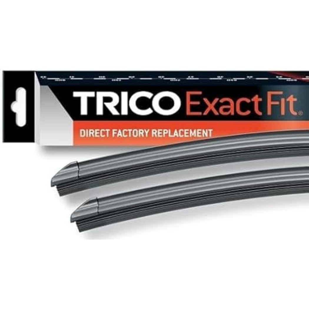 TricoWindscreen Wiper Exact Fit - Length: 650 + 550 mm | Set for Front Windscreen | for Mercedes-Benz: S-Class (05/13-), GL-Class X166| Citroën Jumper II | Peugeot Boxer | Fiat Ducato | Toyota Tundra
