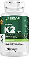 Vitamina K2 Mk-7 120 Cápsulas 500mg Menaquinona 7 Econômica