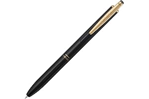 Zebra Sarasa Grand 0.5mm Vintage Color Gel Ballpoint Pen | Matte Black