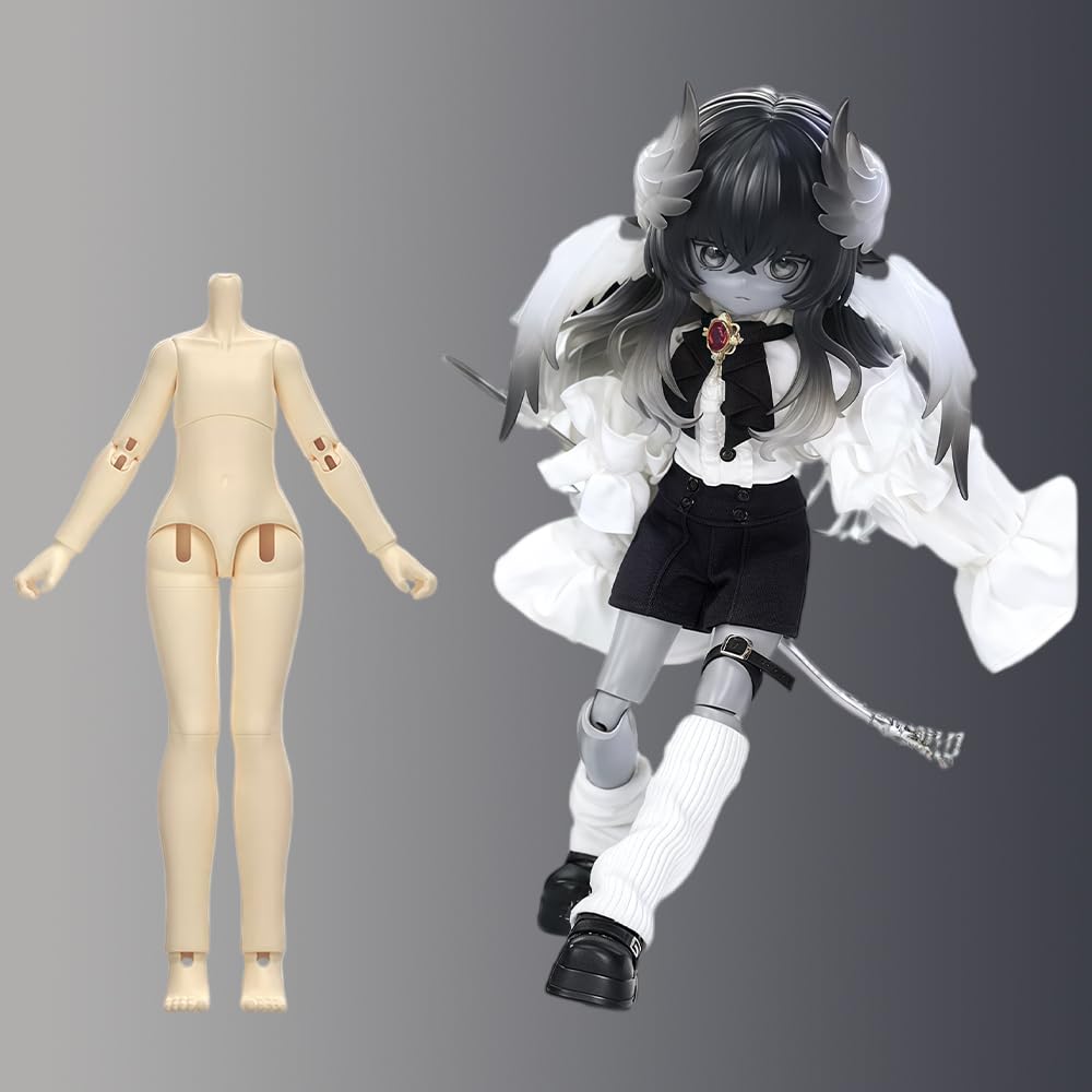 niannyyhouse Serie di protocollo di deragliamento scatola cieca 1/8 BJD, 6