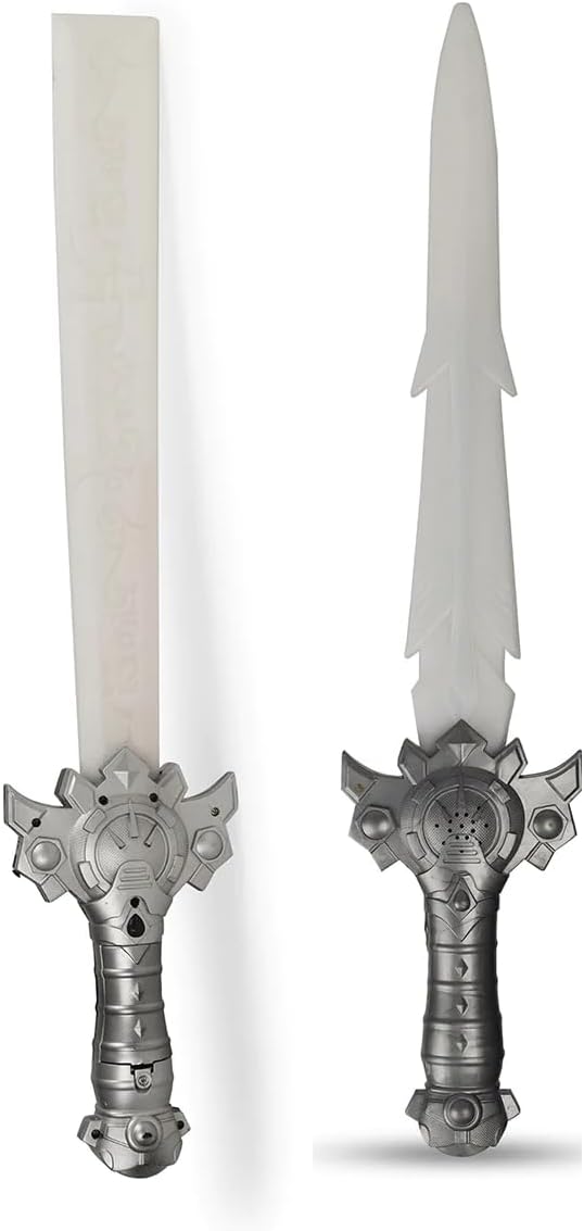 AGAS Plastic Weapon Toy Collection School Play Drama or Party Dress up Kids Toy Weapon Collection for Boys and Girls (ACIENT Swords)