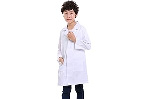 TopTie Kids Lab Coat for School Scientists