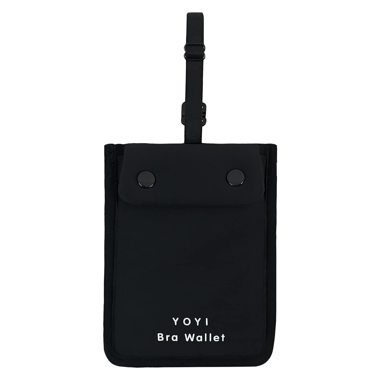 YOYI YOYI RFID Undercover Bra Wallet,Travel Pouch,Secret Pocket - Credit Cards & Money & Valuables with Adjustable,Elastic Strap Suitable for All Bra