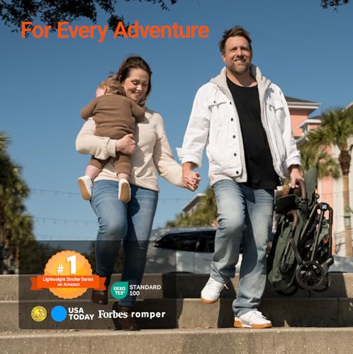 image for MAMAZING Lightweight Baby Travel Stroller with Carbon Fiber Frame, Com