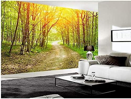 AGlitw Papel Tapiz 3D Personalizado, Bosques De Paisajes Naturales, Fotos De Pared De Fondo Papel Tapiz 3D Papel Tapiz De Paisaje 3D-, 250X175Cm