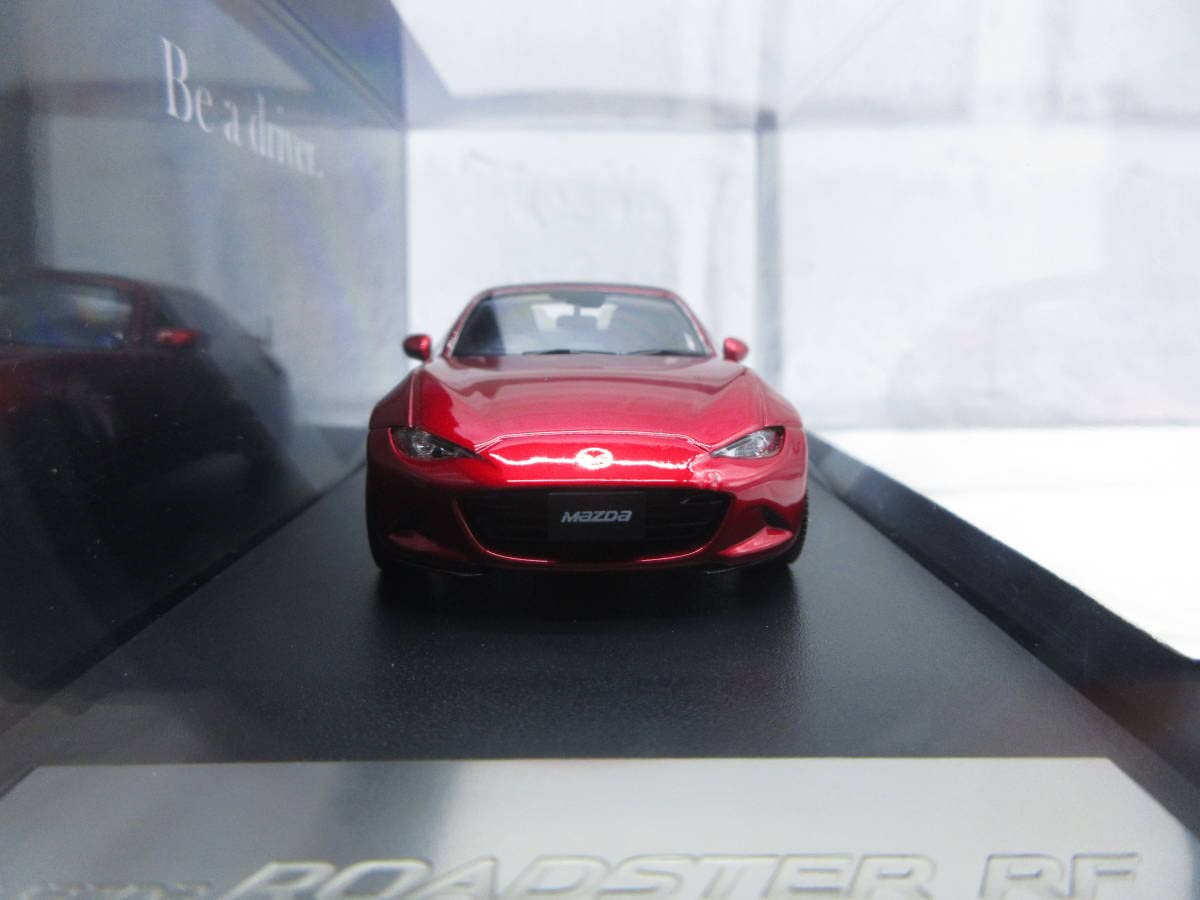 Amazon | ミニカー 1/43 マツダ ロードスター RF ソウルレッド
