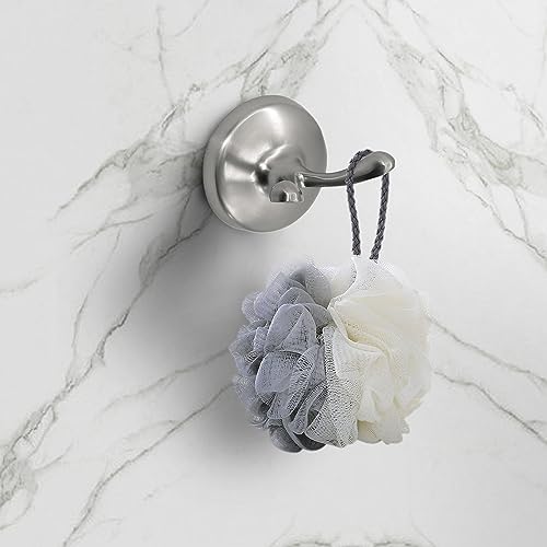 8 Pieces Bathroom Hardware Set Brushed Nickel Adjustable Expandable Towel Bars Towel Ring Wall Mount Toilet Paper Holder Towel Hooks Towel Racks Hand Towel Holder Bathroom Accessory Set - Image 4