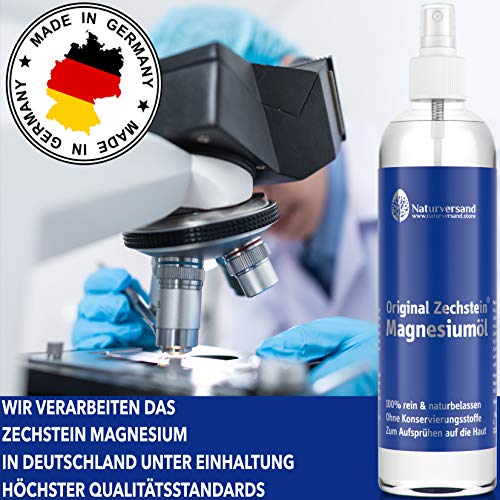 Magnesium Spray von Naturversand Magnesiumöl für die Hautpflege