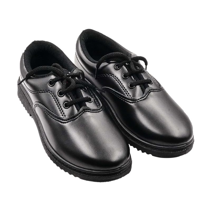 Image of Boys Lace-up School Shoes | Uniform Shoes for Kids-Boys