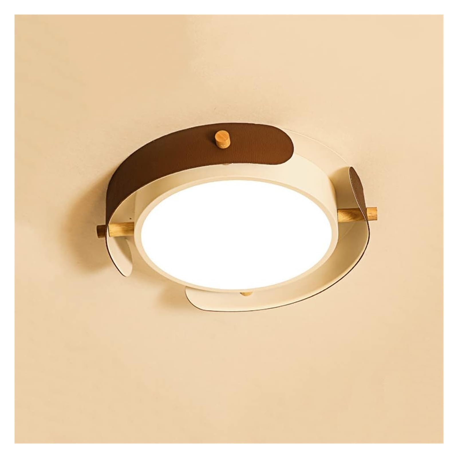 LYMSXAZOU 18W Geometric Semi recessed Ceiling Light Fixture for Indoor Chandelier Wall Lamps and Sconces