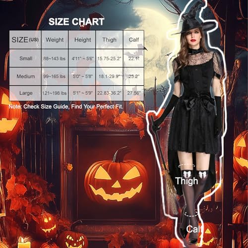 Image of Women's Satin Bows Thigh High Stockings Hold-ups Snag-Resistant Knee High Long Socks