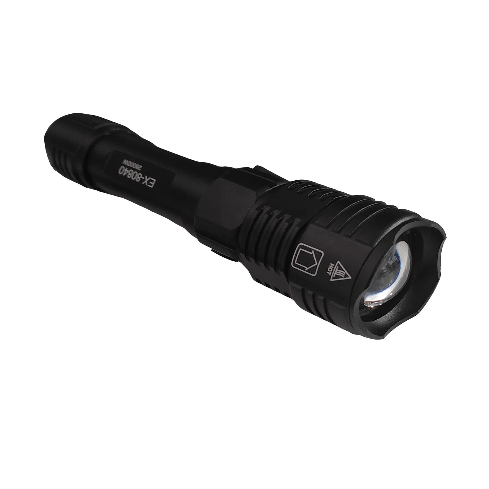 Torcia a LED ad alta potenza con batteria ricaricabile da 7800mAh