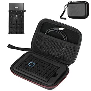 ProCase Schokbestendige Draagtas + Siliconen Hoes voor Samsung T7 Touch Portable SSD (500GB 1TB 2TB), Hard Shell Travel…