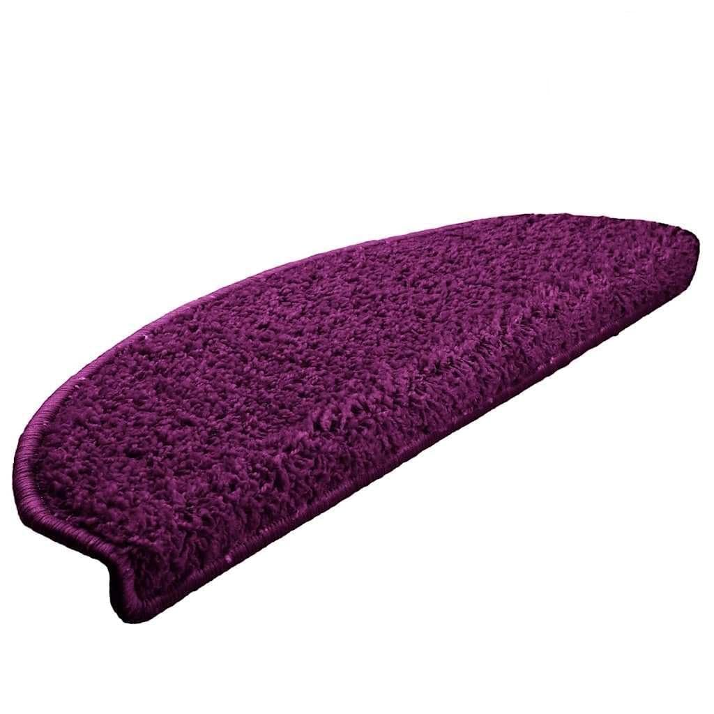 Tapis de marches d'escalier antidérapants violets pour sécuriser vos pas au quotidien