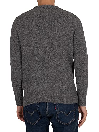 Barbour Uomo Tisbury Knit, Grigio, XL