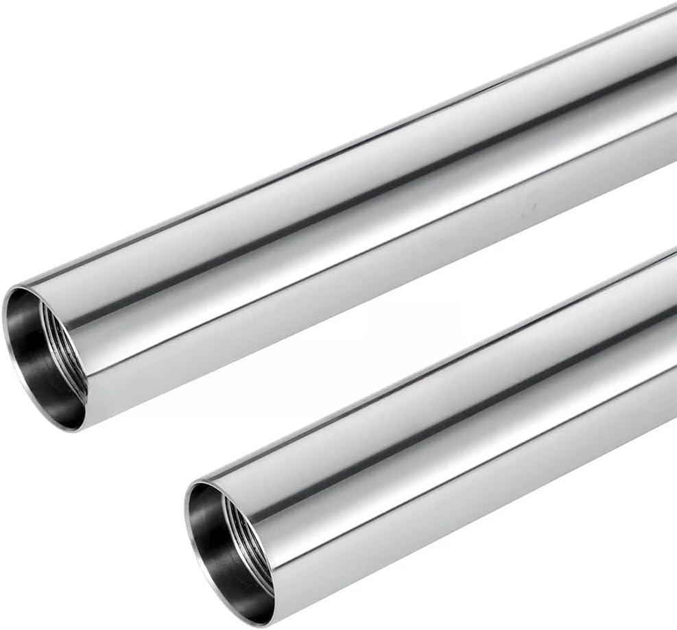 US/CN Ship Front Fork Inner Tubes Pipes Pair Compatible For Yamaha MTN320 MT-03 MT03 2016-2018 2017 Bars 1WD-F3110-00-00 41X610mm