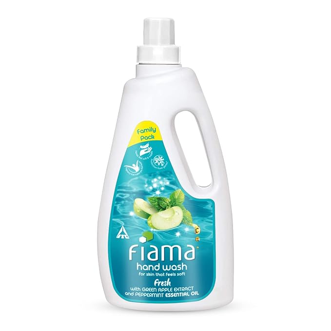 Fiama Fresh Moisturizing hand wash, Peppermint and Green Apple, 1000ml refill pack at Rs. 201