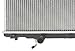 Sunbelt Radiator For 93-97 Corolla 1.6L 1.8L 93-97 Geo Prizm 1.6L 1.8L 1409
