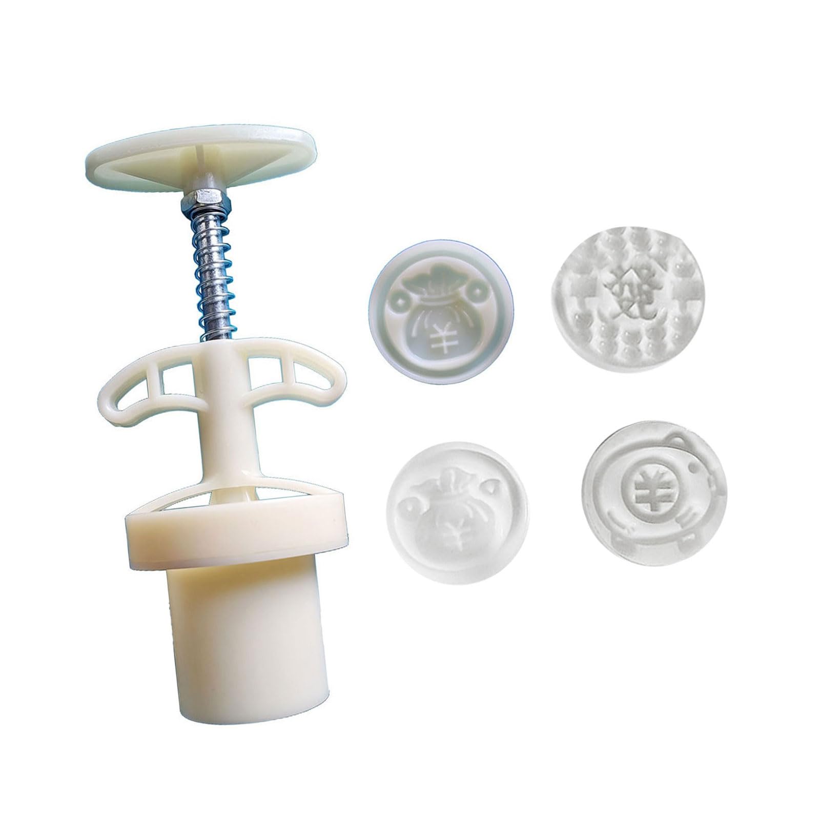 Hsioluted Hand Pressure Dessert Molds Snake Money Cookie Stamp Dessert Maker New Year Festival Making Cookie Pastries Tool Maker