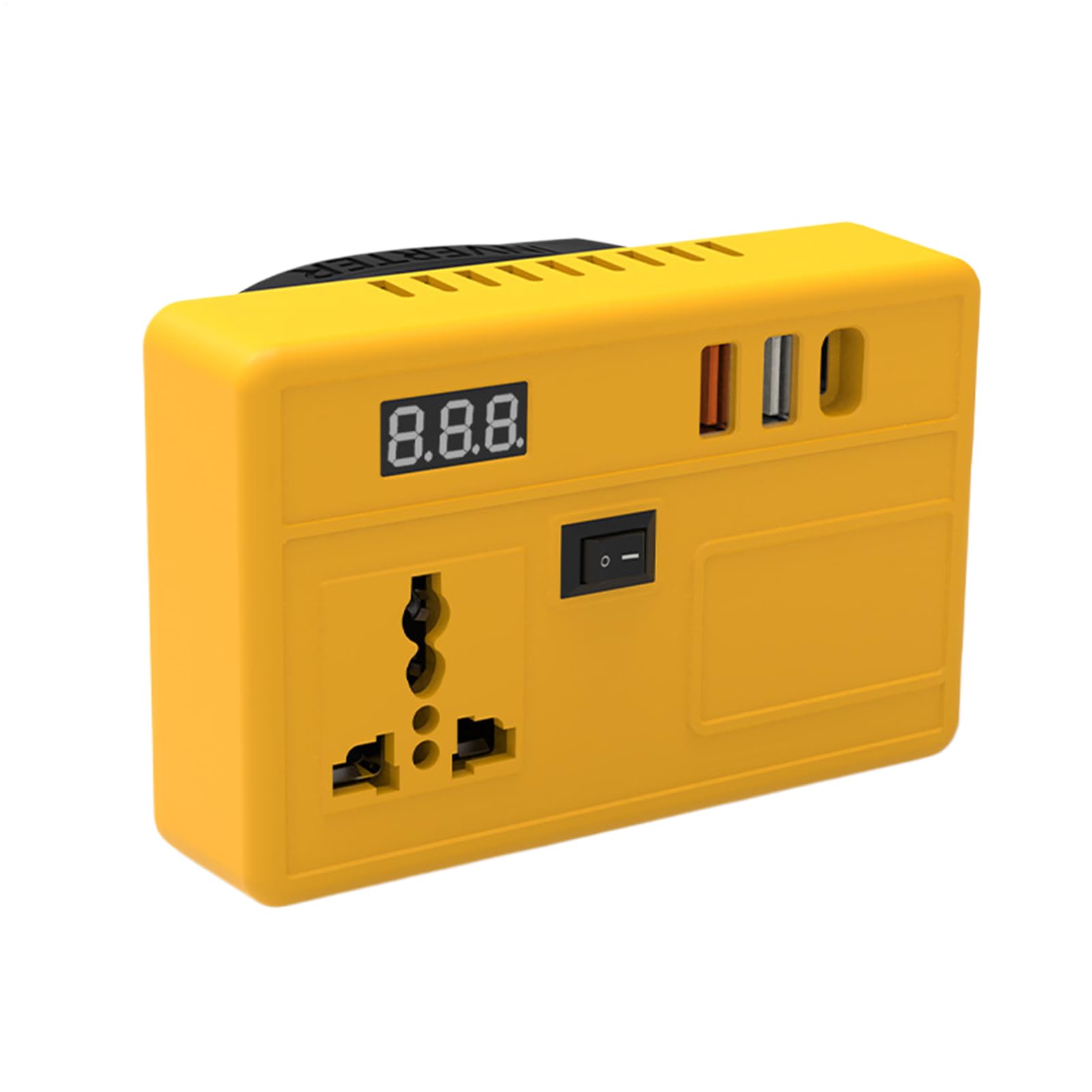 Battery Power Inverter Portable Dc Inverter 21v to 220v Ac Converter Mobile Charger Travel Voltage Adapter Charging Station