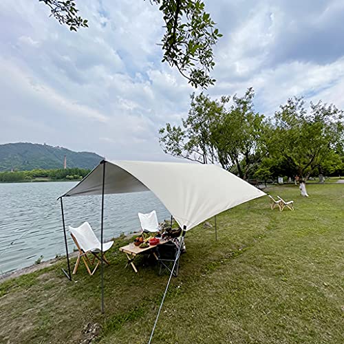 Tente de camping bâche imperméable légère avec piquets alu robustes - 2