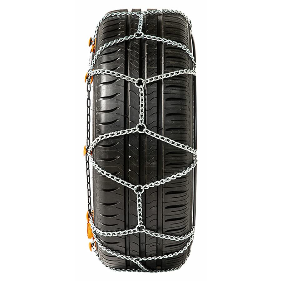 Catene da neve WEISSENFELS da 7mm - Modello SETTE M45 - Misura 225/55 R18 - OMOLOGATE TUV, CUNA e ONORM V5117 - per auto di media e grossa cilindrata
