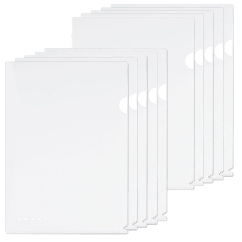 Amazon | プラス クリアファイル クリアホルダー 色付き