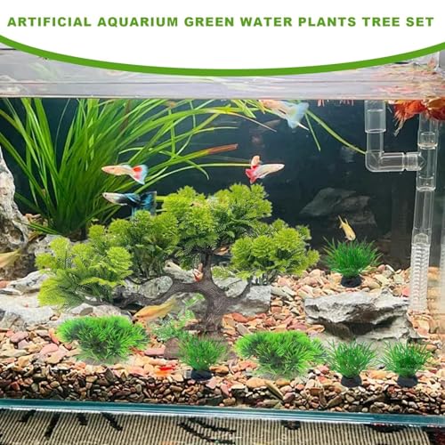 Décoratives du réservoir d'eau artificielles avec herbe de premier plan haute simulation - 4