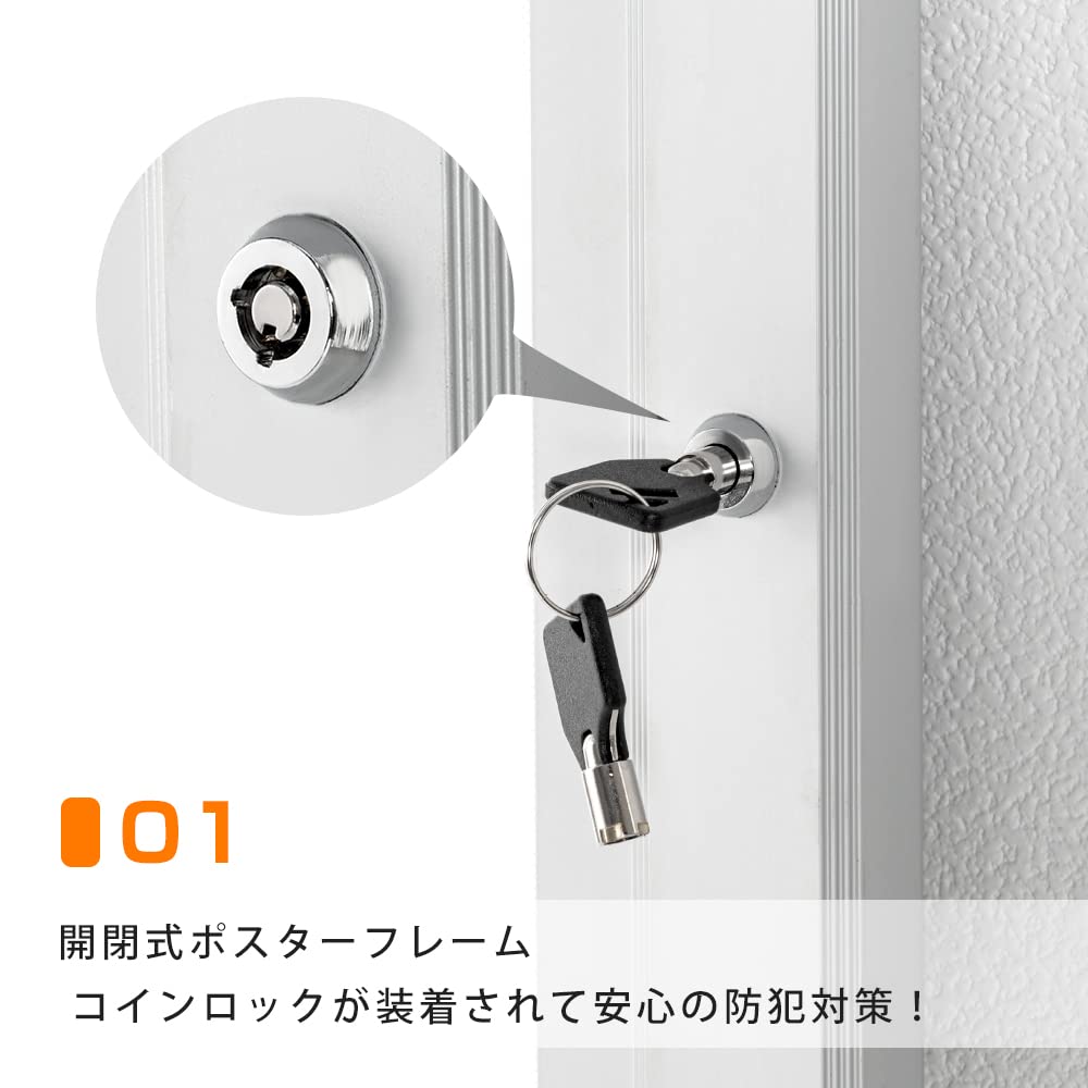 Amazon | 【ナリタカストア 】LEDライトパネル 看板 額縁 ポスター