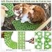 kathson 16PCS Rabbit Mat Plastic Cage Mat Floor Mats Bunny Hole Leak Water Pads for Pet Cats Dogs Hamster Rat Chinchilla Guinea Pig and Other Small Animals