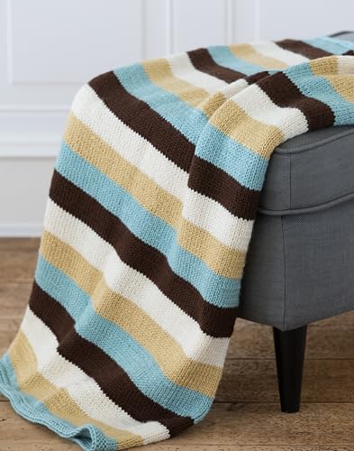 image for Authentic Knitting Board Afghan Knitting Loom for Blankets, Loom Knitt