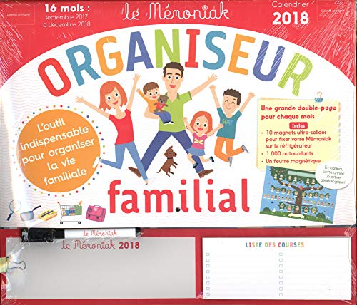 Organiseur familial Mémoniak 2017-2018 Organiseur familial Mémoniak 2017-2018
