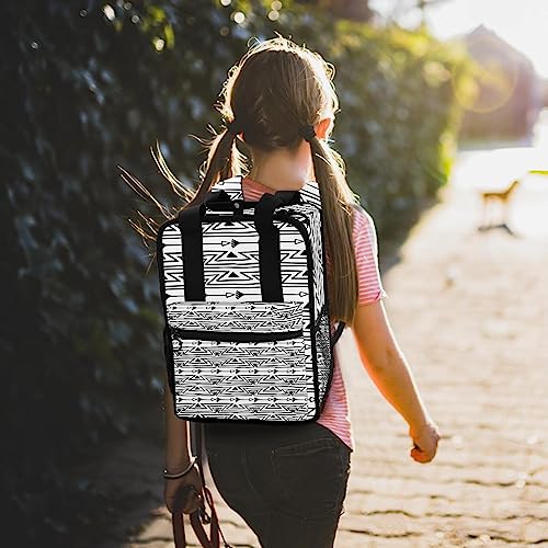 Sac à dos pour garçons bohème multicolore idéal pour l'école - 7