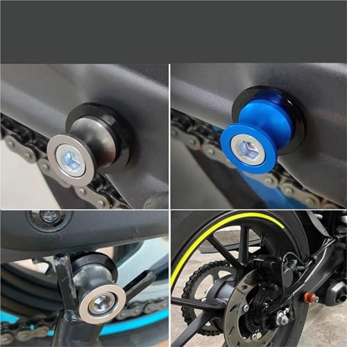 Caballete trasero de 8mm Suzuki GSR 750 600 soporte basculante 5
