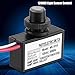 Sensor Control, Photoelectric Sensor Control Switch Photoelectric Switch Photoelectric Sensor Switch Black for Lighting Fixtures Lamp Post Outdoor Lights