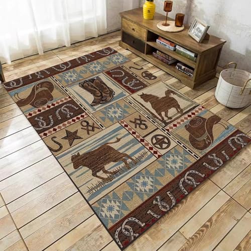 Tapete Decorativo Western Vintage 3x4 ft