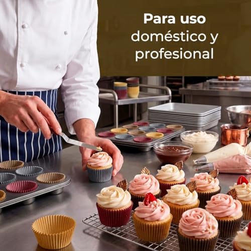 Miniatura 6 de Tescoma Delicia - Pack De 200 Moldes De Papel, 4 Cm, Multicolor