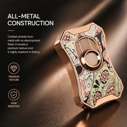 Encendedor Butano Metal Retro Diseño Patrón Vintage miniatura 4