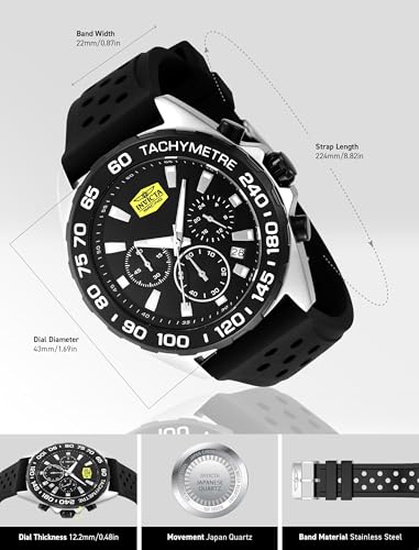 Image of Invicta Racing Men 43mm VD53 Quartz