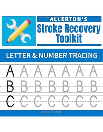 Stroke Recovery Toolkit Letter Number Tracing Print Handwriting Workbook For Adults Allerton S Stroke Recovery Toolkit Amazon Co Uk Allerton S Brain Fitness 9781088759479 Books Stroke Recovery Toolkit Letter Number Tracing Print Handwriting Workbook For Adults Allerton S Stroke Recovery Toolkit Amazon Co Uk Allerton S Brain Fitness 9781088759479 Books