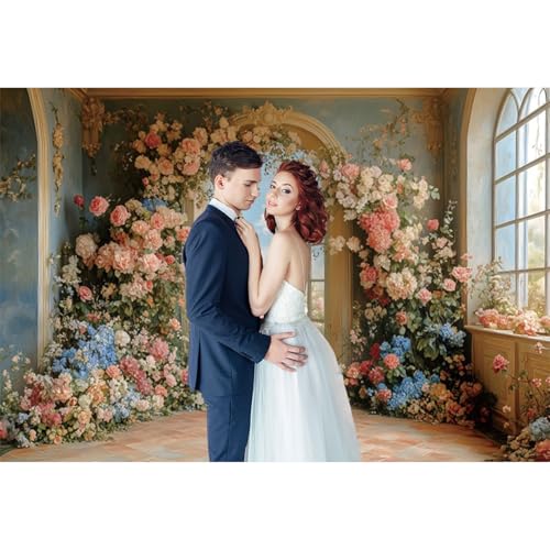 Fondo Fotográfico Floral 10x7ft Baocicco miniatura 2