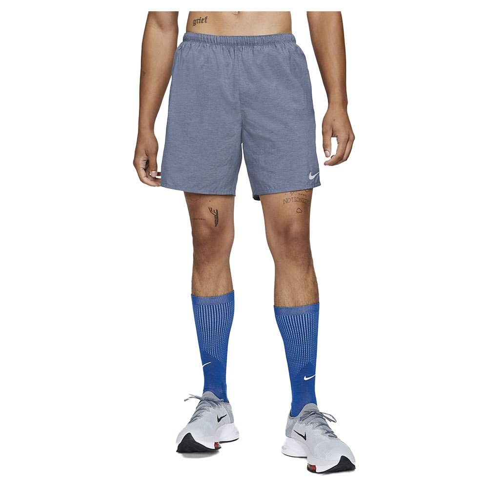 Nike Challenger Men's Brief-Lined Running Shorts (Obsidian, Large)