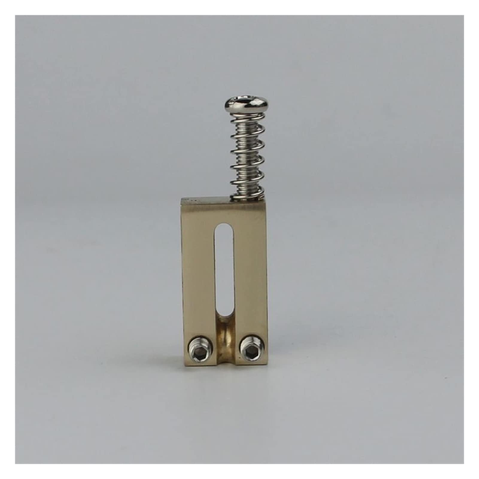 Parti di ricambio chitarra 6 PCS Guitar Bridge Brass Selle Standard 10.5mm * 5.4 * 20.3 Per ST/TL.