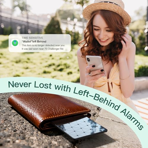 Image of 2026 Apple MFi Certified Wallet Tracker Smart Card for Find My iPhone Ultra Thin Air Tracker Tag for Travel, 5 Years+ Staying Power, IP69 Waterproof, Key Finder & Item Locator for Keys, Bags, Passport
