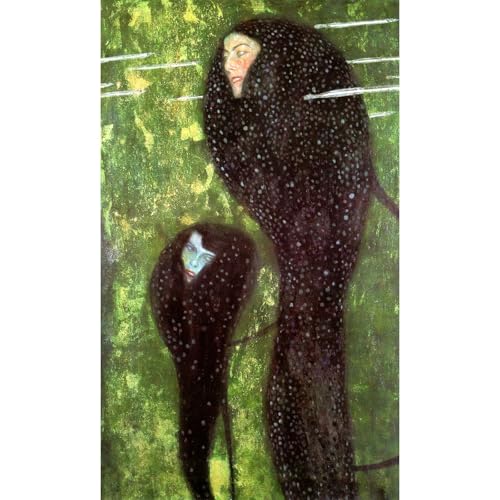 Reproduction d'art sur toile roulée Sirènes 101x127 cm ARTICULOZY