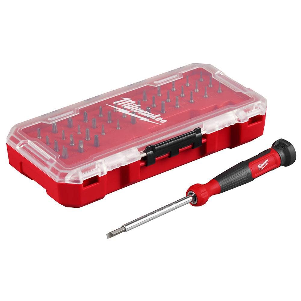Milwaukee Elettrico - Cacciavite di precisione multi-punta 39 in 1